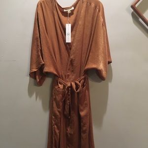 Mimu Maxi Day Robe in spice